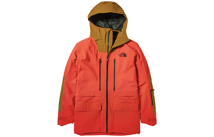 TNF Urban Exploration Futurelight Logo Orange Hooded Jacket NF0A3M21-TBV