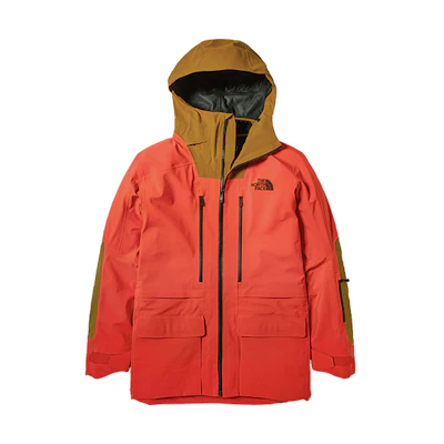TNF Urban Exploration Futurelight Logo Orange Hooded Jacket NF0A3M21-TBV