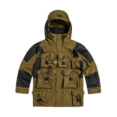 TNF Urban Exploration FW21 Brown Multi-Pocket Waterproof Jacket Unisex NF0A5JTR-37U