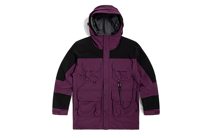 TNF Urban Exploration FW21 Multi-Pocket Waterproof Jacket Purple NF0A5JTO-NXE