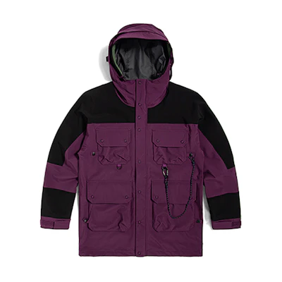 TNF Urban Exploration FW21 Multi-Pocket Waterproof Jacket Purple NF0A5JTO-NXE