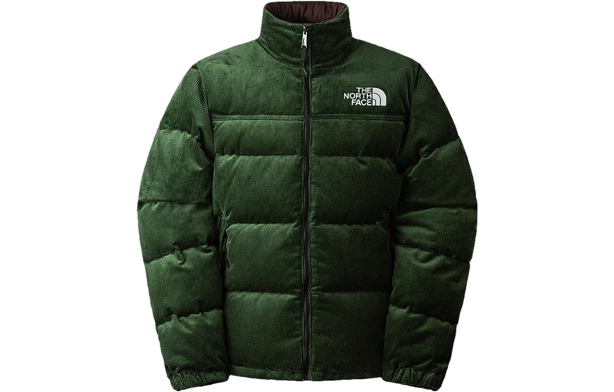 TNF Urban Exploration FW23 Green Corduroy Reversible Down Jacket Men NF0A831I-OAL