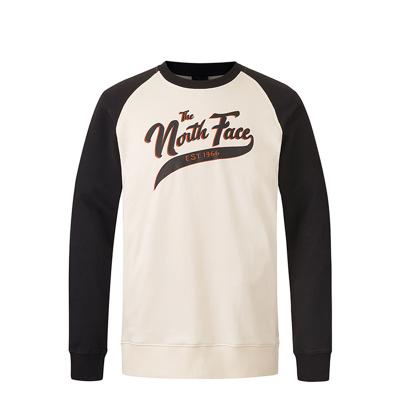 TNF Urban Exploration FW24 Loose Fit Sweatshirt Sand Dune White Unisex NF0A8ATB-QLI