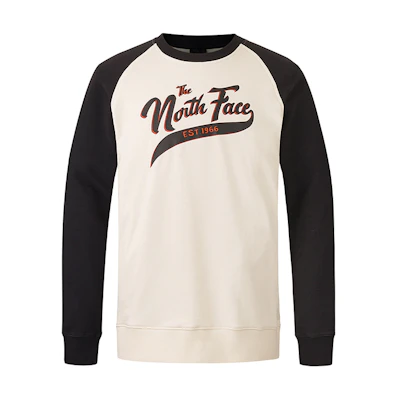 TNF Urban Exploration FW24 Loose Fit Sweatshirt Sand Dune White Unisex NF0A8ATB-QLI