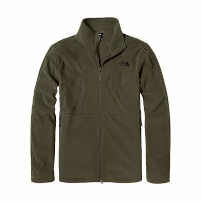 TNF Urban Exploration Green Logo Fleece Jacket for Men NF0A5B44-21L