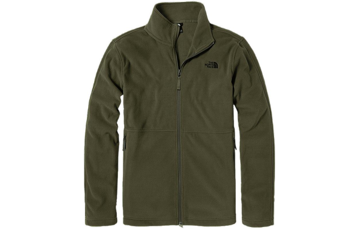 TNF Urban Exploration Green Logo Fleece Jacket for Men NF0A5B44-21L 圖 2