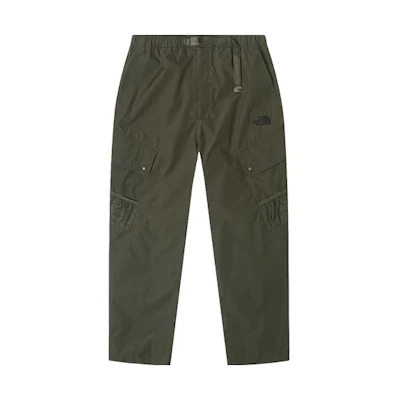 TNF Urban Exploration Green Logo Print Waterproof Pants NF0A83PF-21L