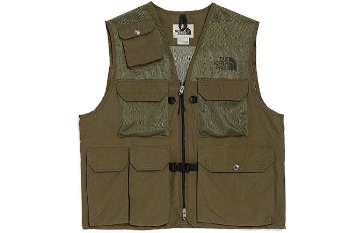 The North Face Urban Exploration Green Multi-Pocket Utility Vest NF0A7QAJ-37U