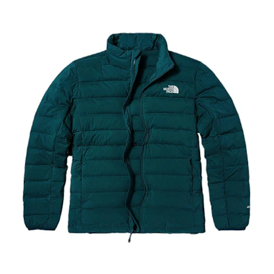 TNF Urban Exploration Green Puffer Jacket with Logo for Men NF0A7W7Q-D7V