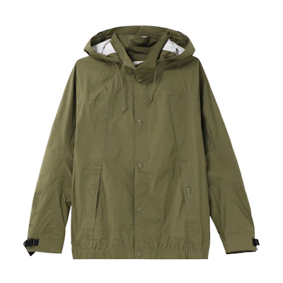 TNF Urban Exploration Green Waterproof Windproof Jacket NF0A49CG-7D6