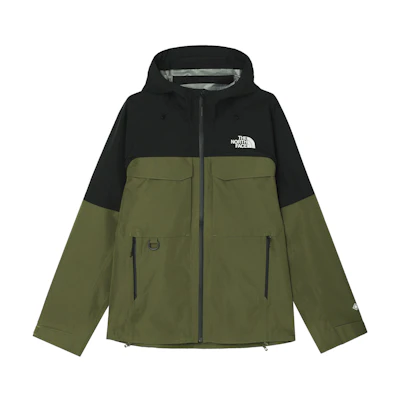 TNF Urban Exploration Green Waterproof Windproof Jacket NF0A87U7-RMO