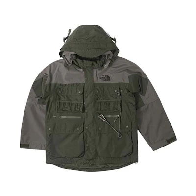 TNF Urban Exploration Green Waterproof Windbreaker Jacket NF0A83OT-21L