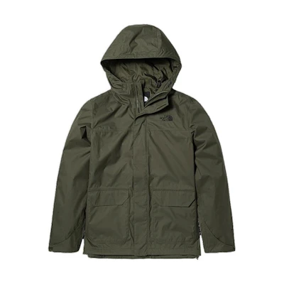 TNF Urban Exploration Green Windproof Waterproof Jacket NF0A86RJ-21L