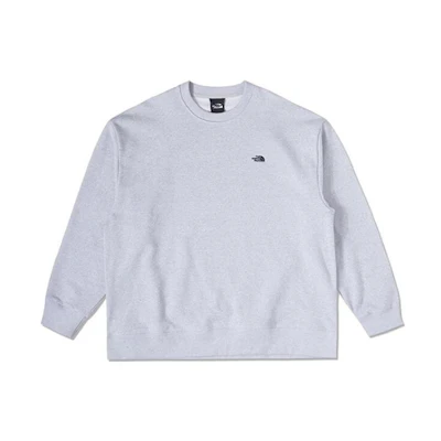 TNF Urban Exploration Grey Crewneck Sweatshirt Logo Pullover NF0A83PU-DYX