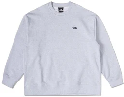 Order The North Face 都會探索灰色圓領標誌款套頭衫 NF0A83PU-DYX
