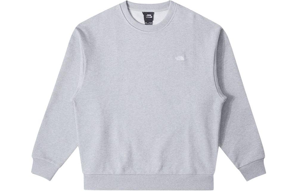 Order The North Face 都會探索灰色Logo圓領運動衫 NF0A884M-DYX