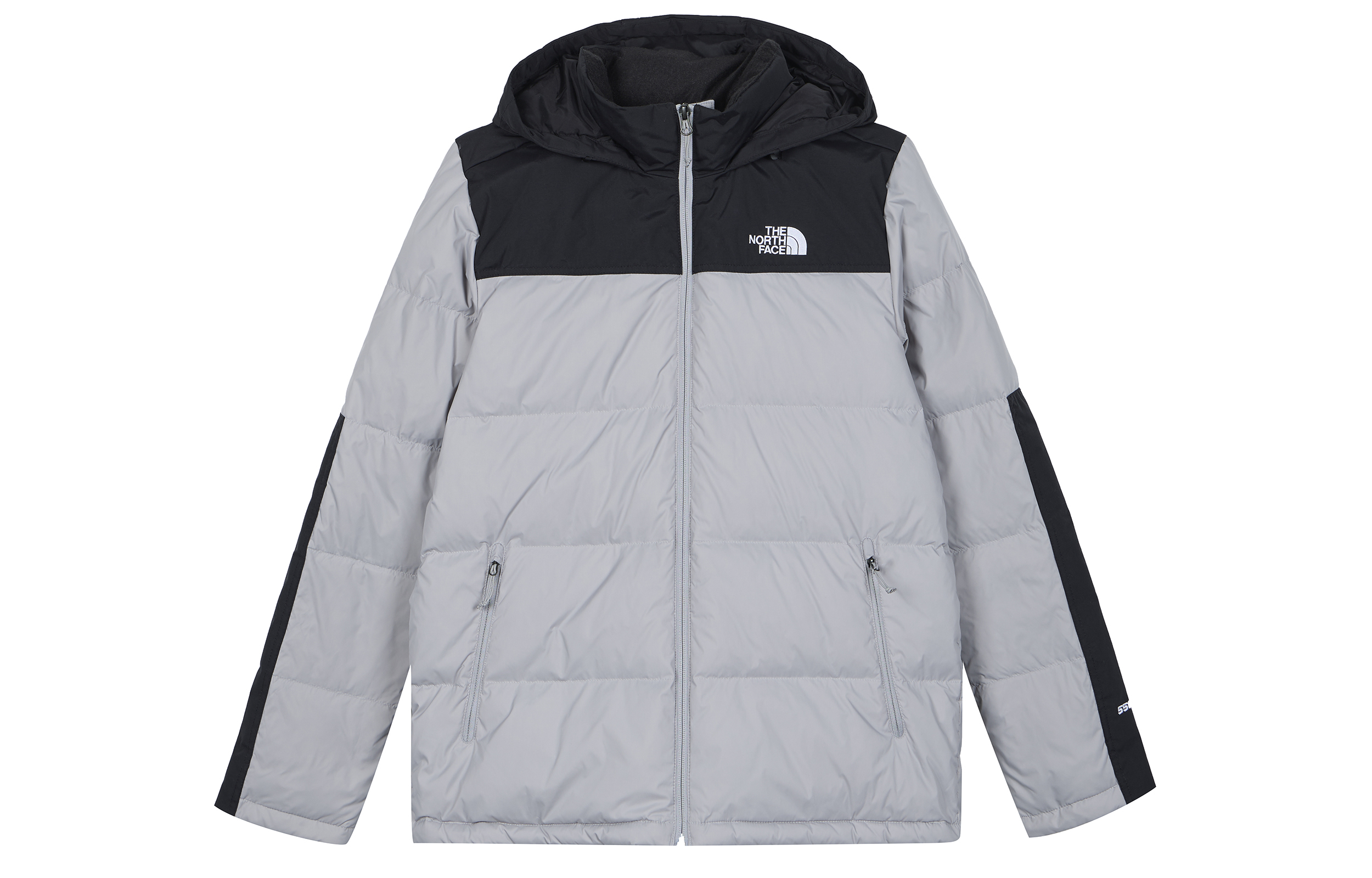 The North Face Urban Exploration Grey Logo Puffer Jacket for Men NF0A4U82-A91