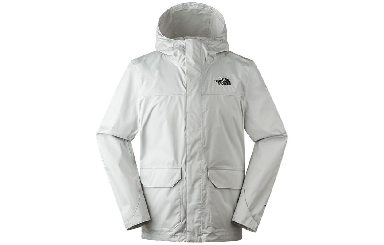 TNF Urban Exploration Grey Waterproof Windbreaker Jacket NF0A8AUK-9B8