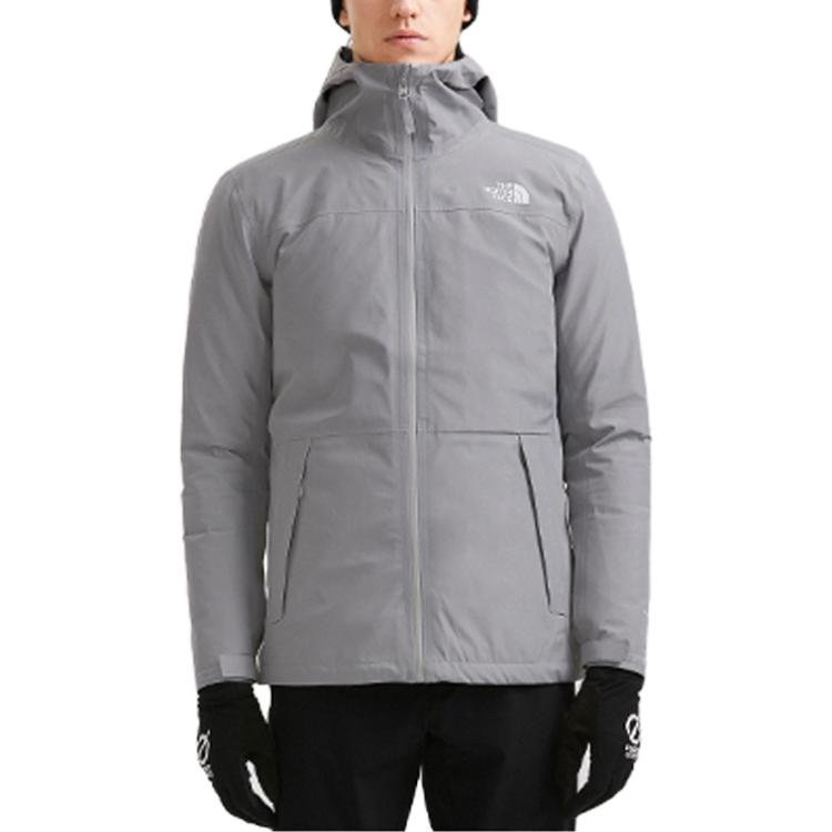 TNF Urban Exploration Grey Waterproof Windbreaker Jacket NF0A7QR5-A91 圖 3