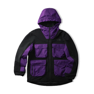 TNF Urban Exploration Hans Multi-Pocket Hooded Purple Jacket Unisex NF0A5JV1-JC0