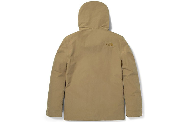 Lookbook The North Face Urban Exploration Khaki Waterproof Windbreaker Jacket. NF0A5AZN-PLX