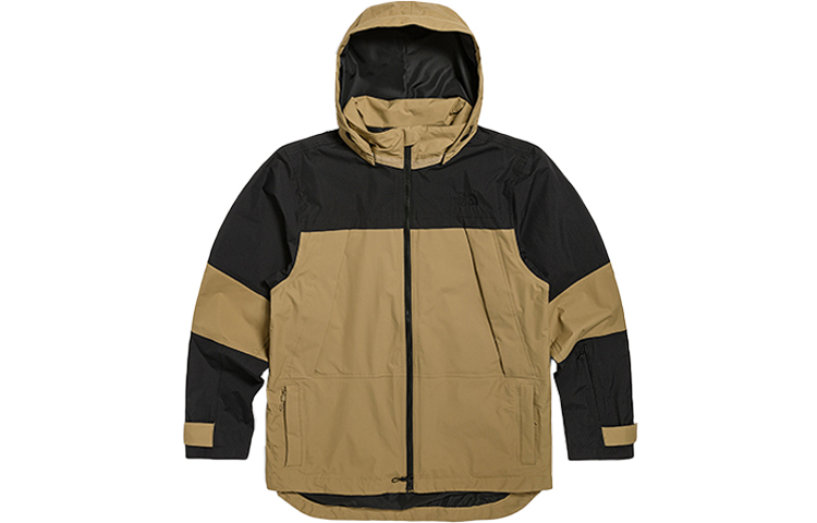 TNF Urban Exploration Logo Colorblock Waterproof Jacket for Men NF0A5JUF-PLX