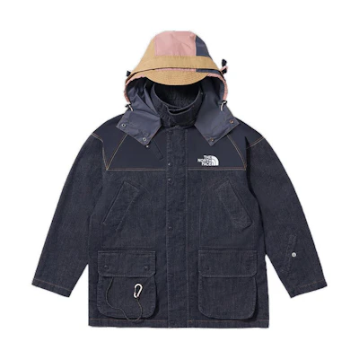 TNF Urban Exploration Logo Denim Jacket Black NF0A7QPP-DG7