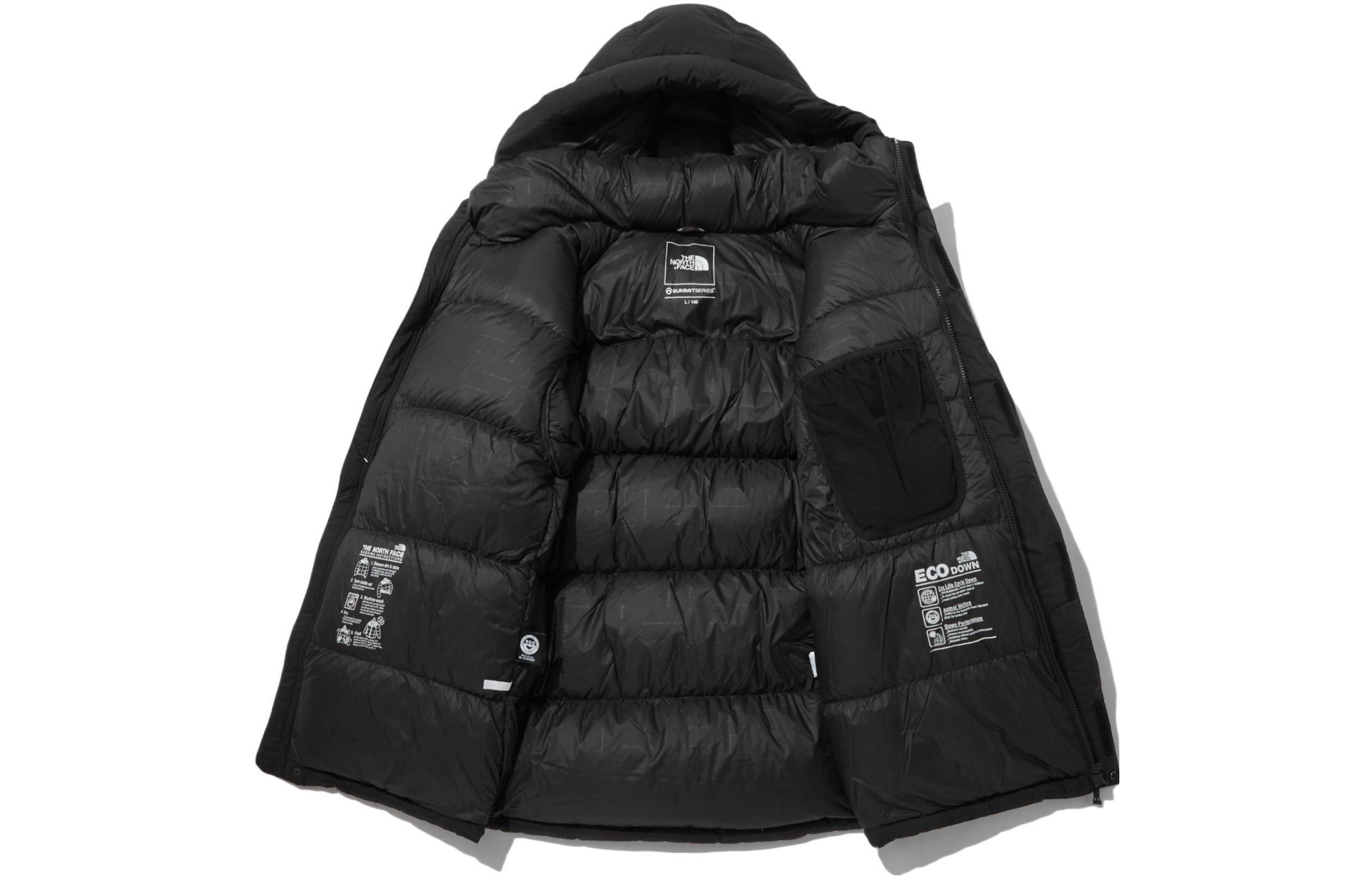 TNF Urban Exploration Logo Print Black Down Jacket . NJ1DN62A 圖 4