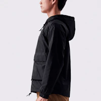 Purchase The North Face Urban Exploration Logo Print Hooded Jacket Black NF0A7WDO-JK3