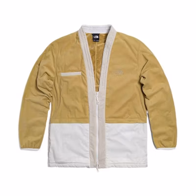 TNF Urban Exploration Logo Print Zip Jacket Yellow NF0A7W9Q-ZSF