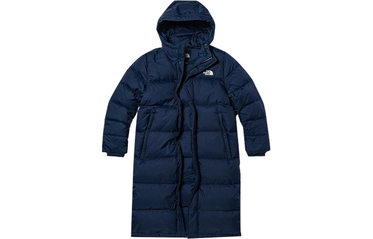 TNF Urban Exploration Logo Quilted Down Jacket Blue Unisex NF0A81P7-8K2