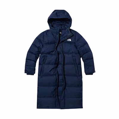 TNF Urban Exploration Logo Quilted Down Jacket Blue Unisex NF0A81P7-8K2