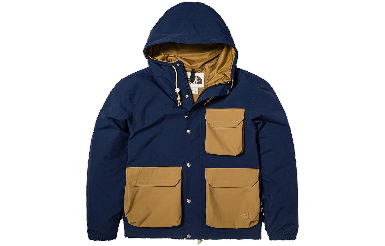 The North Face Urban Exploration Multi-Pocket Logo Windbreaker Jacket Blue NF0A7W7F-H7O