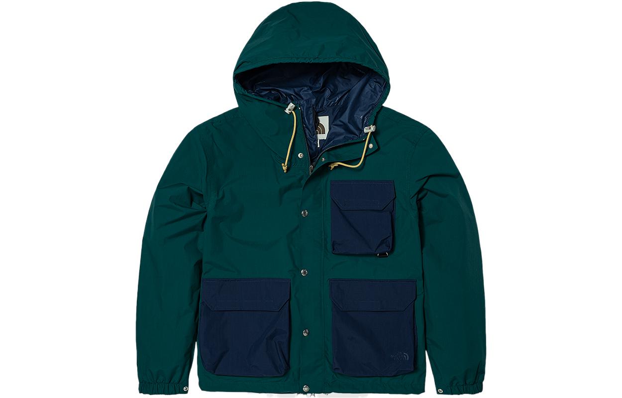 The North Face Urban Exploration Multi-Pocket Waterproof Windproof Jacket Green NF0A7W7F-9D7