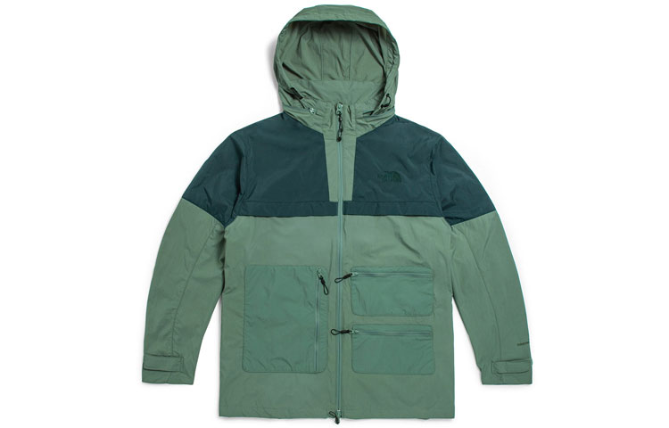 TNF Urban Exploration Multi-Pocket Windproof Jacket Green NF0A5JW1-V1T