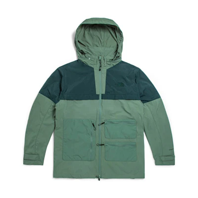TNF Urban Exploration Multi-Pocket Windproof Jacket Green NF0A5JW1-V1T