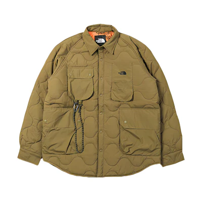 TNF Urban Exploration Olive Brown Insulated Windbreaker Jacket NF0A5JU4-37U