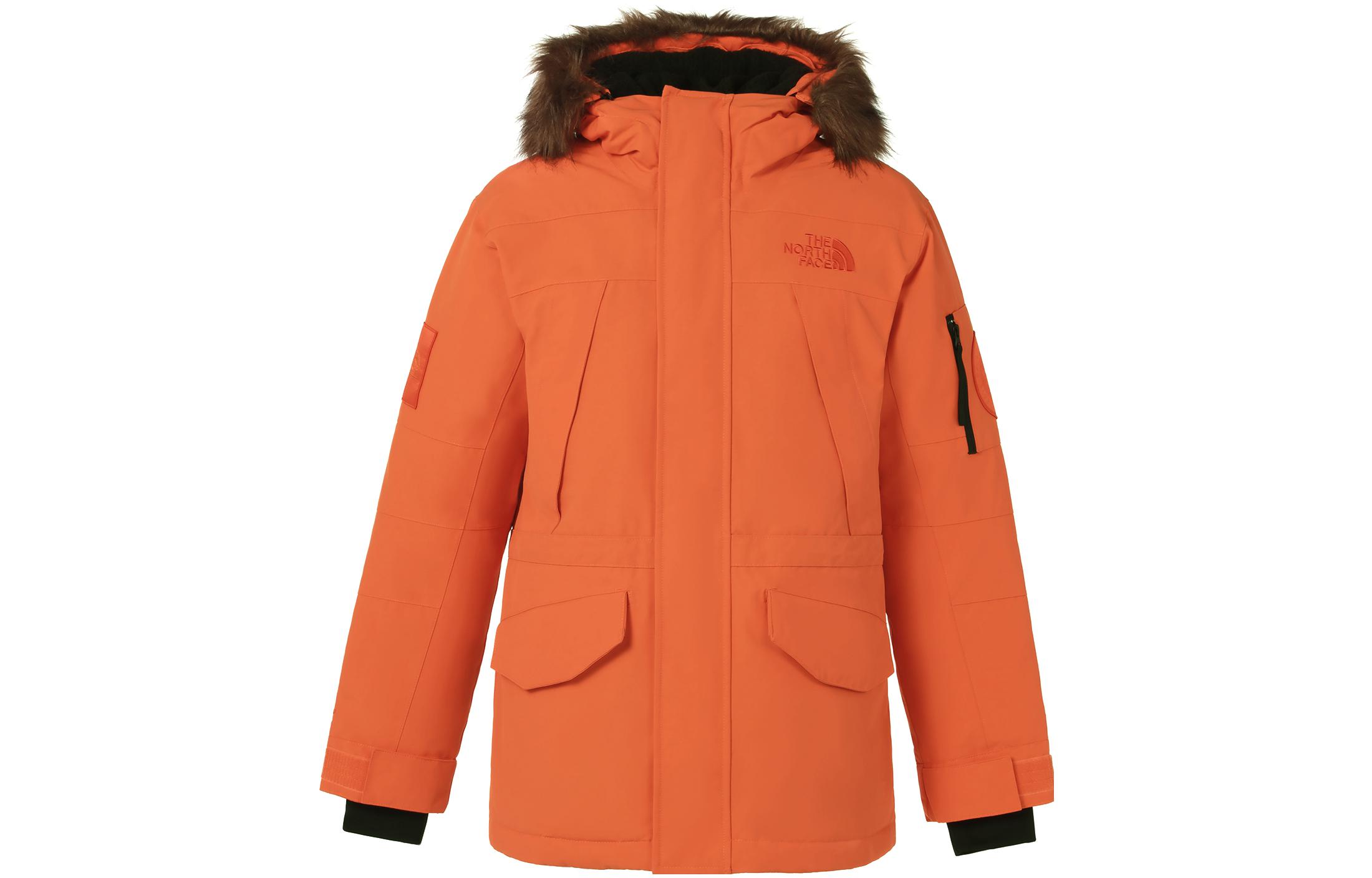 Buy The North Face Urban Exploration Orange Insulated Parka Jacket NF0A5GFA-A6M