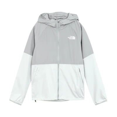 TNF Urban Exploration Patchwork Windproof Water-Resistant Jacket Grey NF0A81PO-65Y