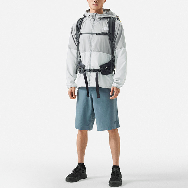 TNF Urban Exploration Patchwork Windproof Water-Resistant Jacket Grey NF0A81PO-65Y 圖 4