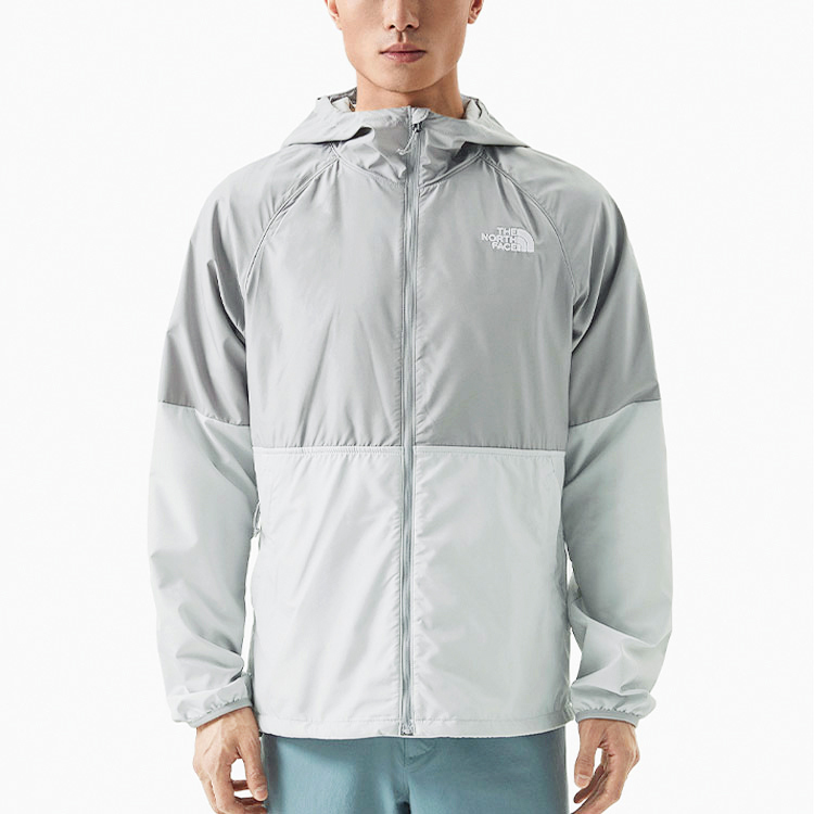 TNF Urban Exploration Patchwork Windproof Water-Resistant Jacket Grey NF0A81PO-65Y 圖 5