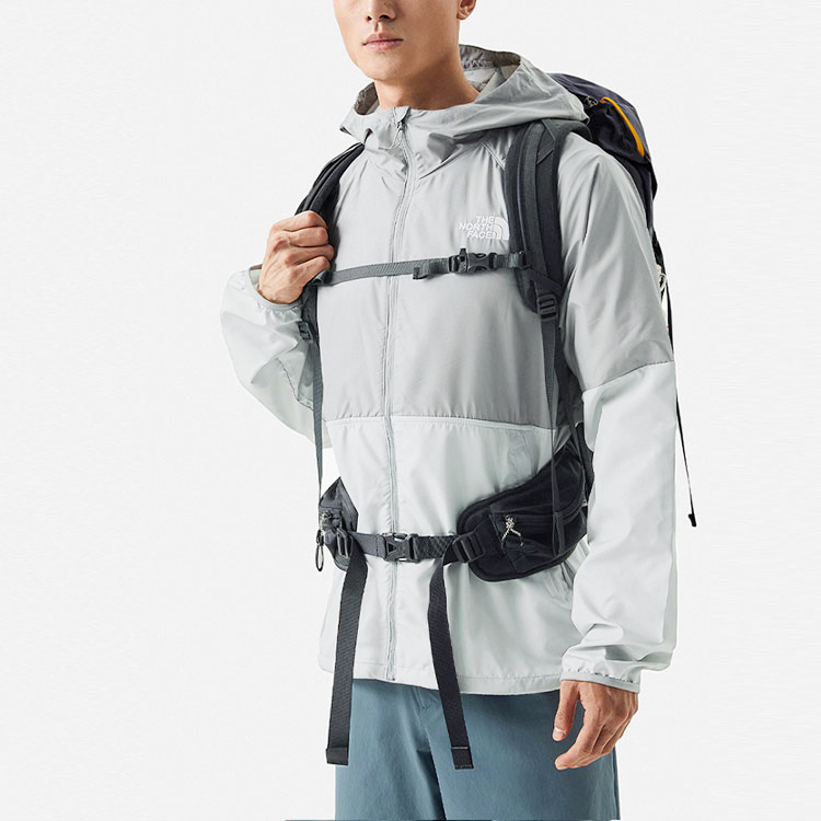 TNF Urban Exploration Patchwork Windproof Water-Resistant Jacket Grey NF0A81PO-65Y 圖 6