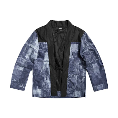 TNF Urban Exploration Print Kimono Jacket Blue-Black Design NF0A49C6-M6S