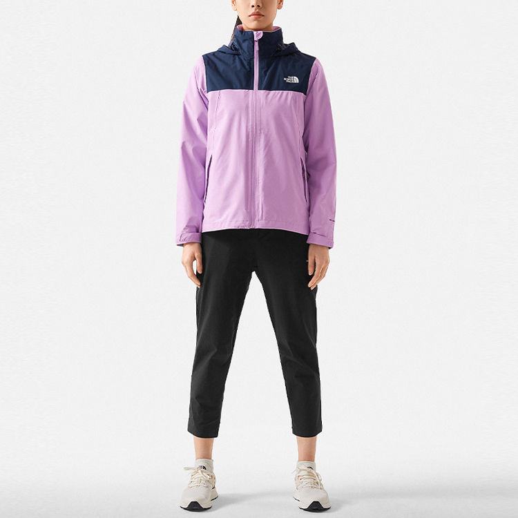 TNF Urban Exploration Purple Softshell Waterproof Hooded Jacket Unisex NF0A7WCK-ITM 圖 3