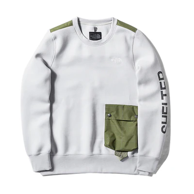 TNF Urban Exploration Quick-Dry Outdoor Sweatshirt White 3RN6-G06