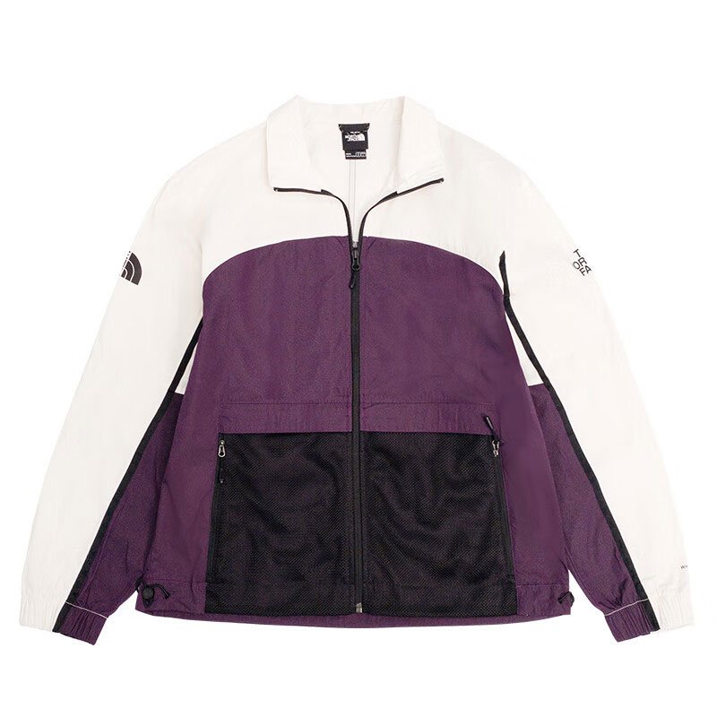 TNF Urban Exploration Retro Colorblock Waterproof Windbreaker Jacket Purple NF0A89TR-RO1