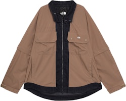 The North Face Urban Exploration Retro Colorblock Detachable Softshell Jacket Khaki Mens NF0A83PG-DG7 The North Face Urban Exploration Retro Colorblock Detachable Softshell Jacket Khaki Mens NF0A83PG-DG7