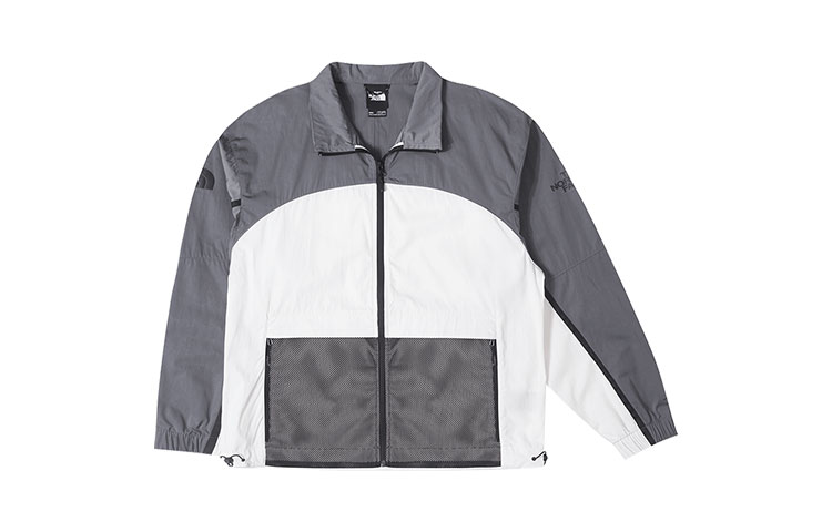 TNF Urban Exploration Retro Windbreaker Water-Resistant Jacket Grey Men NF0A89TR-RPO 圖 2