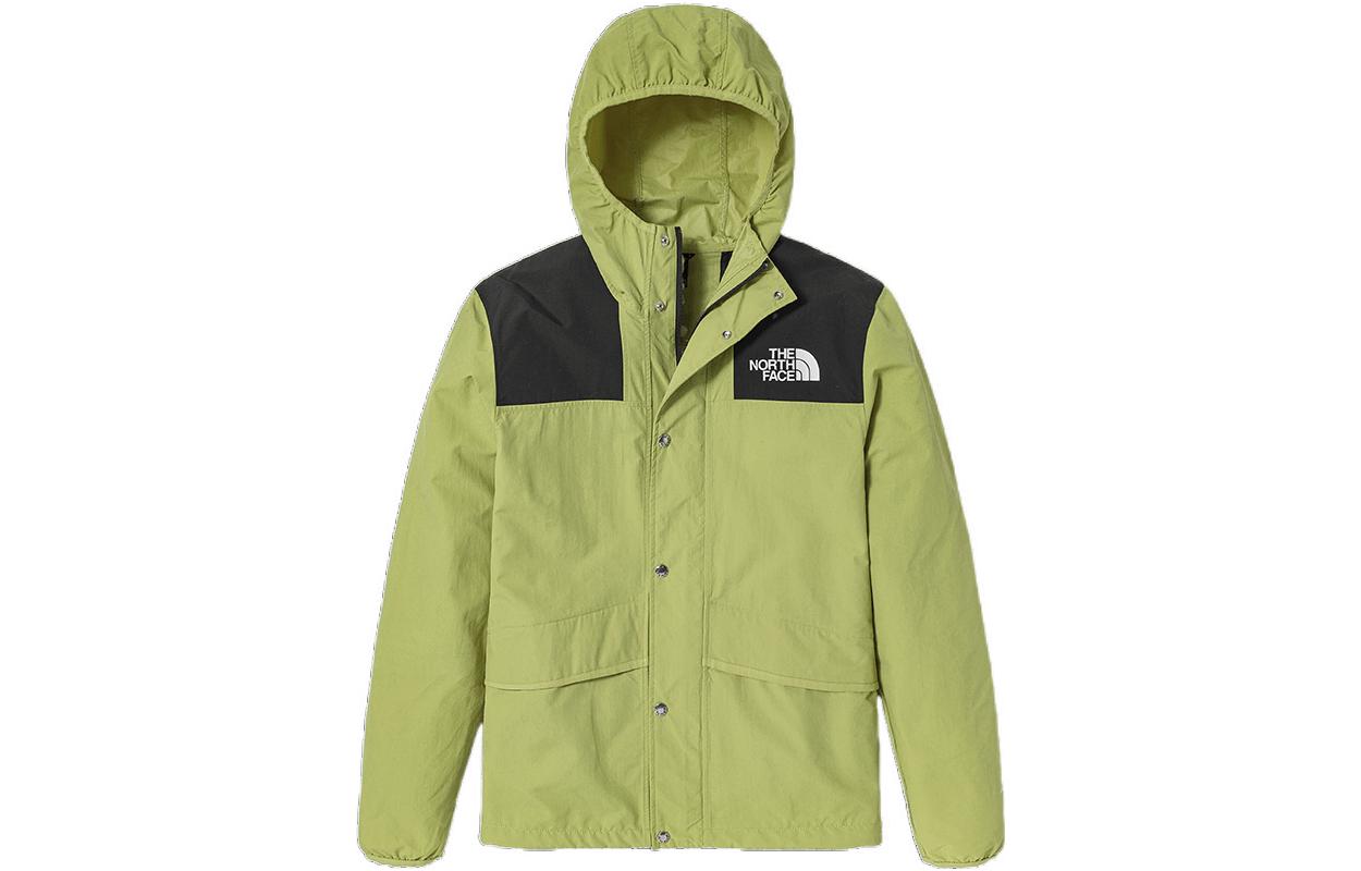 TNF Urban Exploration Solid Green Zip Hoodie Jacket Men’s Fall Edition NF0A5JYN-3R9