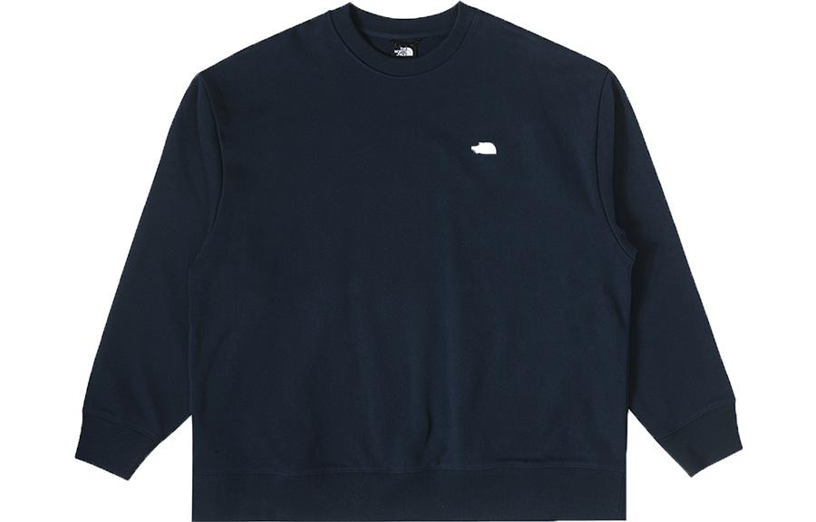 TNF Urban Exploration Solid Logo Crewneck Sweatshirt Men Blue NF0A83PU-8K2